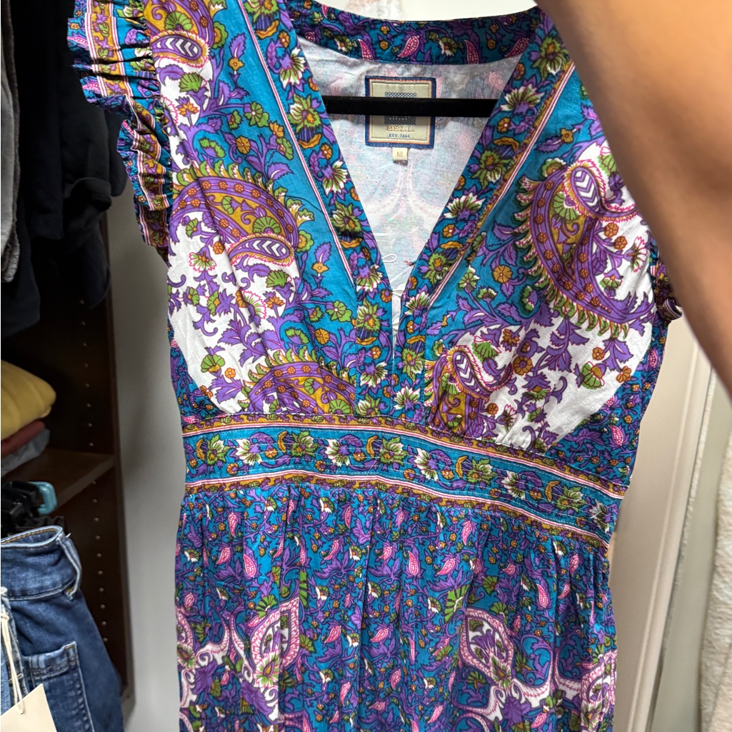 Bell Brand 500colorful Paisley Dress